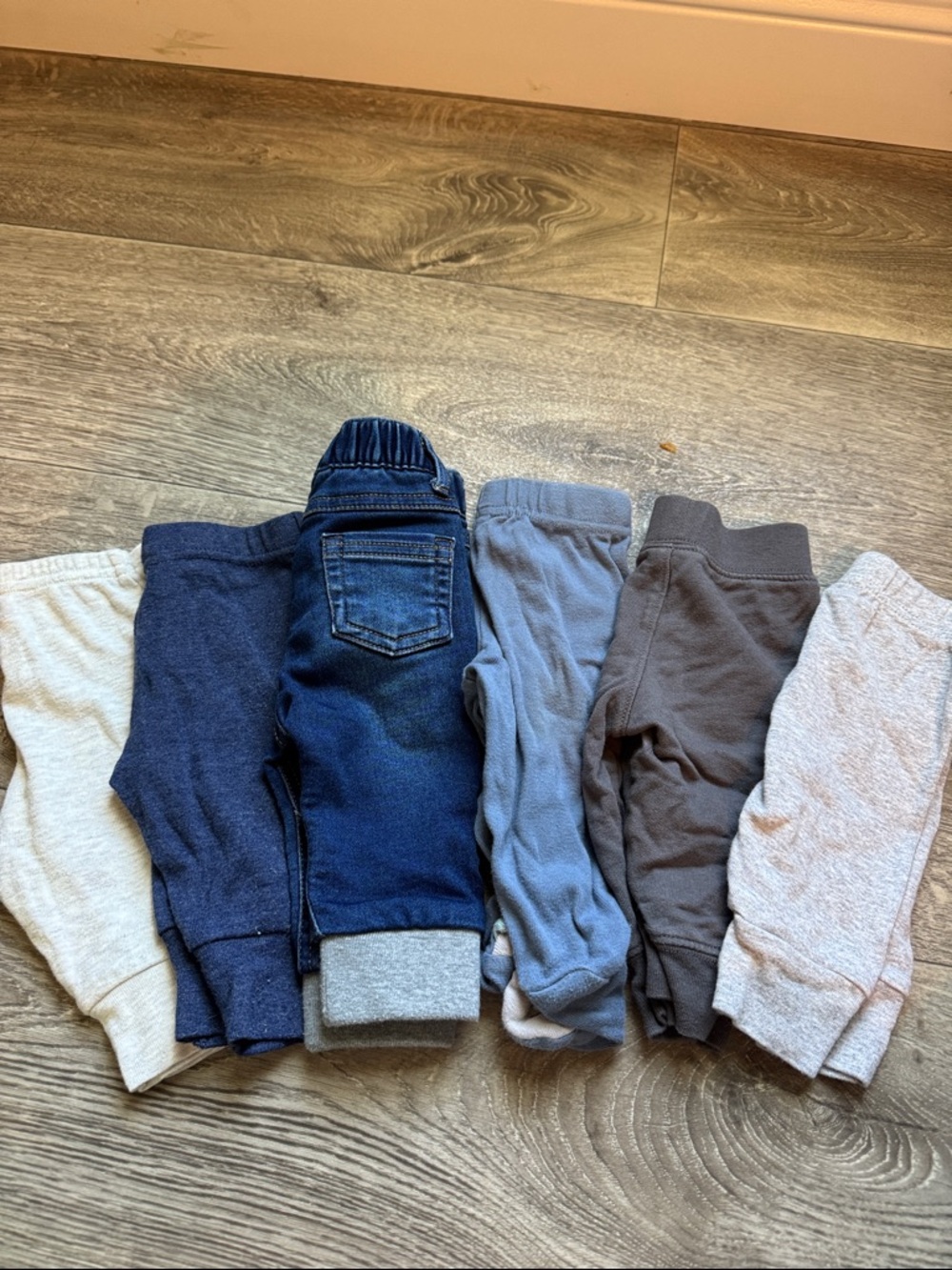 Kids Pull-On Jogger Pants - Blue, Gray, Navy Mix